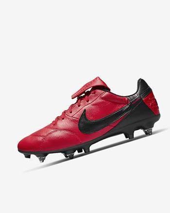 Nike The Premier 3 SG-PRO Anti-Clog Traction Rojos Rojos Negros | MX 5131
